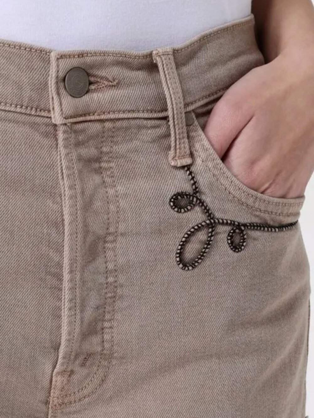 NWT HTF MOTHER Tomcat Ankle Cats Dogs Western Embroidered Jeans Cowgirl 28 $278 - Picture 4 of 15